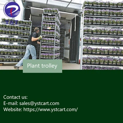 El carro de plantes pot transportar flors amb seguretat