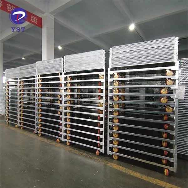 Plastic Shelves Danish Trolley