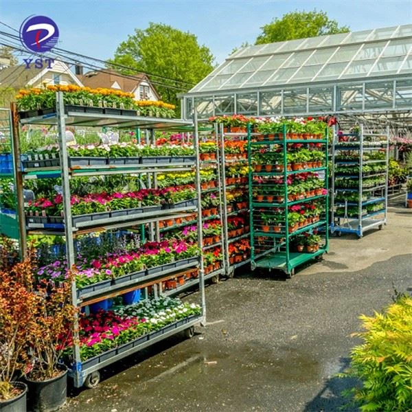 Plastic Shelves Danish Trolley