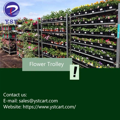 La gestió dels vivers és fàcil amb carros de flors